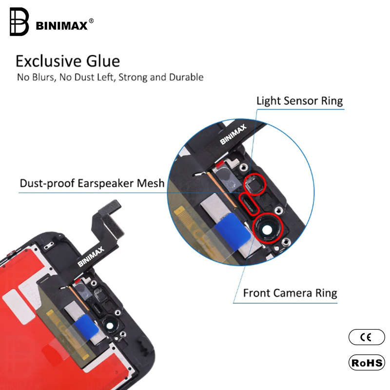 Módulos de pantalla del teléfono móvil BINIMAX para ip 6S