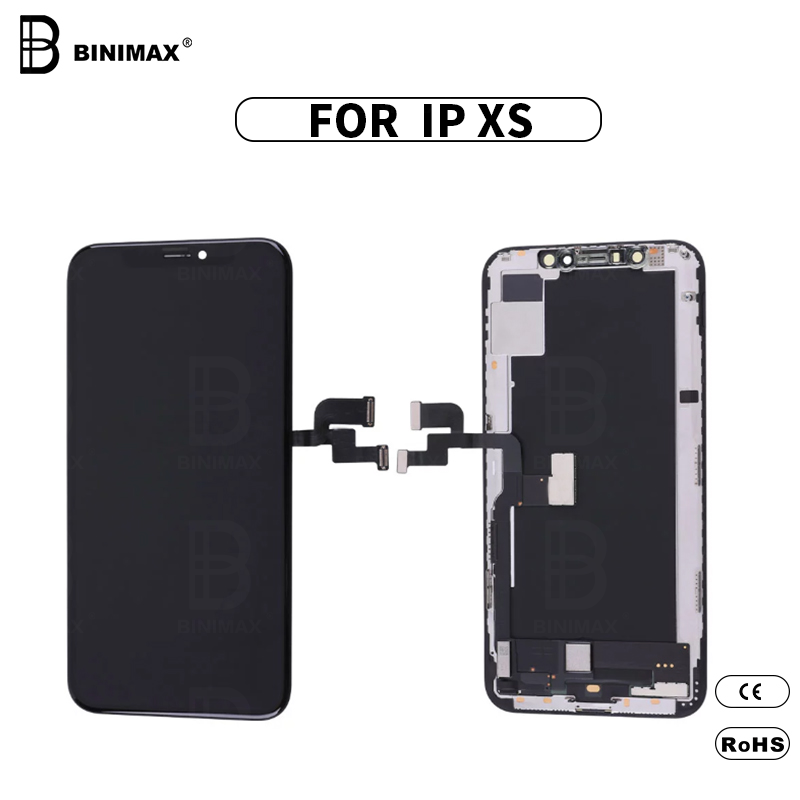 BINIMAX stock lcd de teléfono móvil para ip XS
