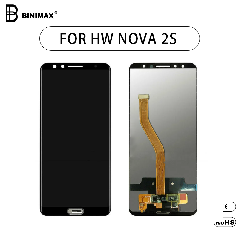 Pantalla de cristal líquido del teléfono móvil binimax reemplaza al monitor HW Nova 2